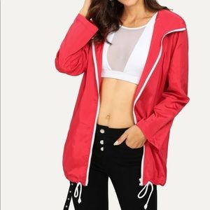 ❤️‍🔥Red Windbreaker